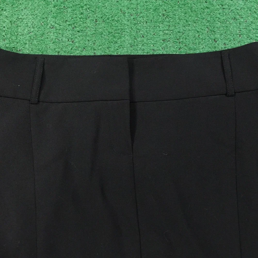 Express Design Studio Skirt Womens Size 6 Black Pencil Career Lined Animal Print